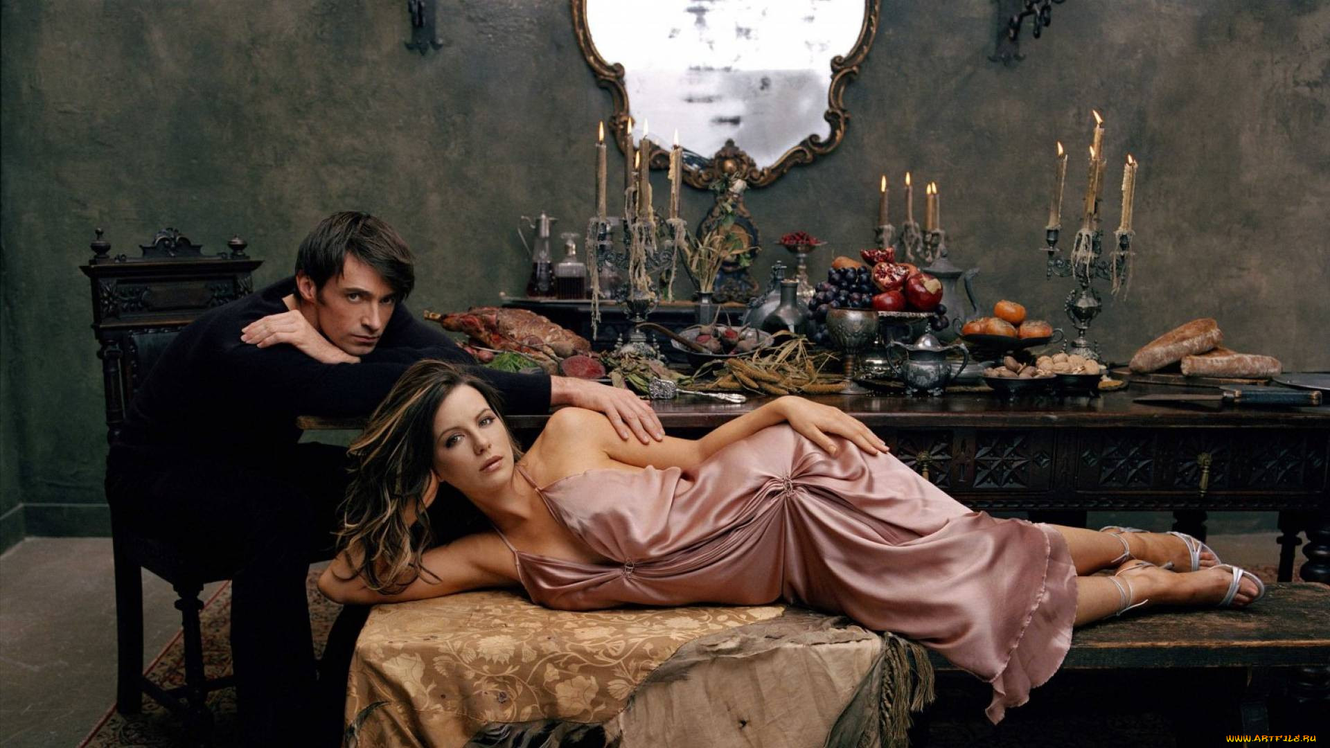hugh jackman with kate beckinsale, , , , , , 